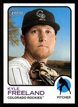 2022 Topps Heritage High Number #568 Kyle Freeland