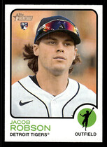 2022 Topps Heritage High Number #588 Jacob Robson