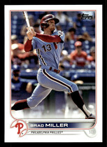 2022 Topps Base Set Series 2 #384 Brad Miller