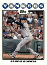 2008 Topps Yankees #NYY8 Jason Giambi