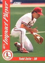 1992 Score Impact Players #34 Todd Zeile