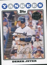 2008 Topps Yankees #NYY14 Derek Jeter