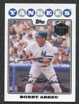 2008 Topps Yankees #NYY2 Bobby Abreu