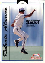 1993 Kraft Base Set #2 Roberto Alomar