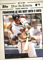 2008 Topps Year in Review Series 2 #YR104 Jeff Francoeur