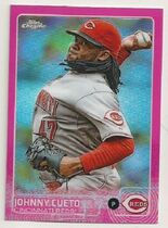 2015 Topps Chrome Pink Refractor #104 Johnny Cueto