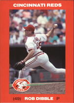 1992 Team Issue Cincinnati Reds Kahns #49 Rob Dibble