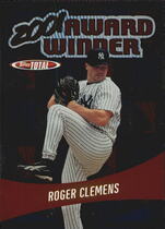 2002 Topps Total Award Winners #6 Roger Clemens