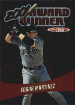 2002 Topps Total Award Winners #14 Edgar Martinez