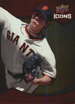 2009 Upper Deck Icons Retail Red #97 Tim Lincecum