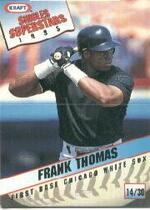 1995 Kraft Base Set #14 Frank Thomas