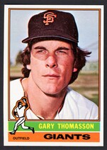 1976 Topps Base Set #261 Gary Thomasson