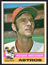 1976 Topps Base Set #297 Roger Metzger