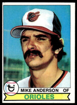 1979 Topps Base Set #102 Mike Anderson