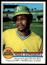 1979 Topps Base Set #201 Mike Edwards