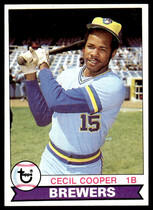 1979 Topps Base Set #325 Cecil Cooper