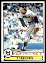 1979 Topps Base Set #33 Dave Rozema