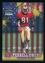 1999 Pacific Crown Royale Franchise Glory #20 Terrell Owens
