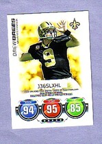 2010 Topps Attax Code Cards #8 Drew Brees