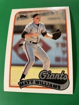 1989 Topps Base Set #628 Matt Williams