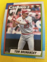 1990 Topps Base Set #409 Tom Brunansky