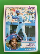 1983 Topps Base Set #26 Jerry Royster