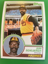 1983 Topps Base Set #168 Juan Eichelberger
