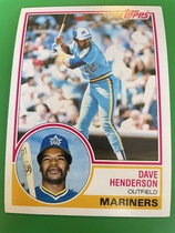 1983 Topps Base Set #732 Dave Henderson