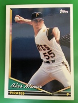1994 Topps Base Set #253 Blas Minor