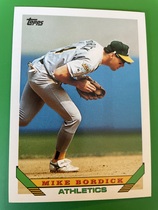 1993 Topps Base Set #639 Mike Bordick