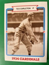 1987 TCMA Cardinals 1934 #8 Tex Carleton