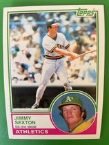 1983 Topps Base Set #709 Jimmy Sexton