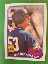 1989 Topps Base Set #465 Mark Grace