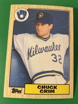 1987 Topps Traded #25T Chuck Crim