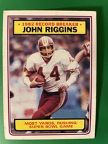 1983 Topps Base Set #8 John Riggins
