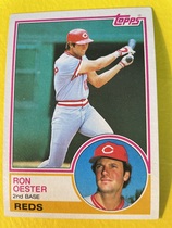 1983 Topps Base Set #269 Ron Oester