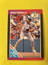 1989 Donruss Grand Slammers (Purple to Red Border) #3 Walt Weiss