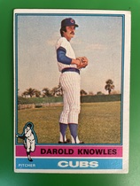 1976 Topps Base Set #617 Darold Knowles
