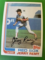 1982 Topps Base Set #25 Jerry Remy