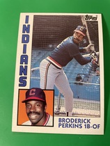 1984 Topps Base Set #212 Broderick Perkins