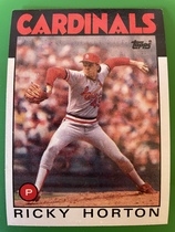 1986 Topps Base Set #783 Ricky Horton