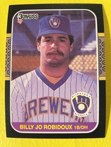1987 Donruss Base Set #240 Billy Jo Robidoux