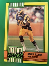 1990 Topps 1000 Yard Club #6 Henry Ellard