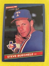 1986 Donruss Base Set #544 Steve Buechele