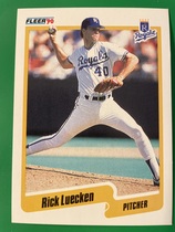 1990 Fleer Base Set #113 Rick Luecken