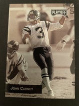 1993 Playoff Base Set #243 John Carney