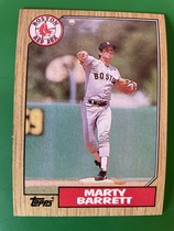 1987 Topps Base Set #39 Marty Barrett