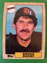 1987 Topps Base Set #428 Bruce Bochy
