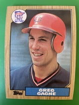 1987 Topps Base Set #558 Greg Gagne