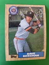1987 Topps Base Set #700 Dave Bergman
